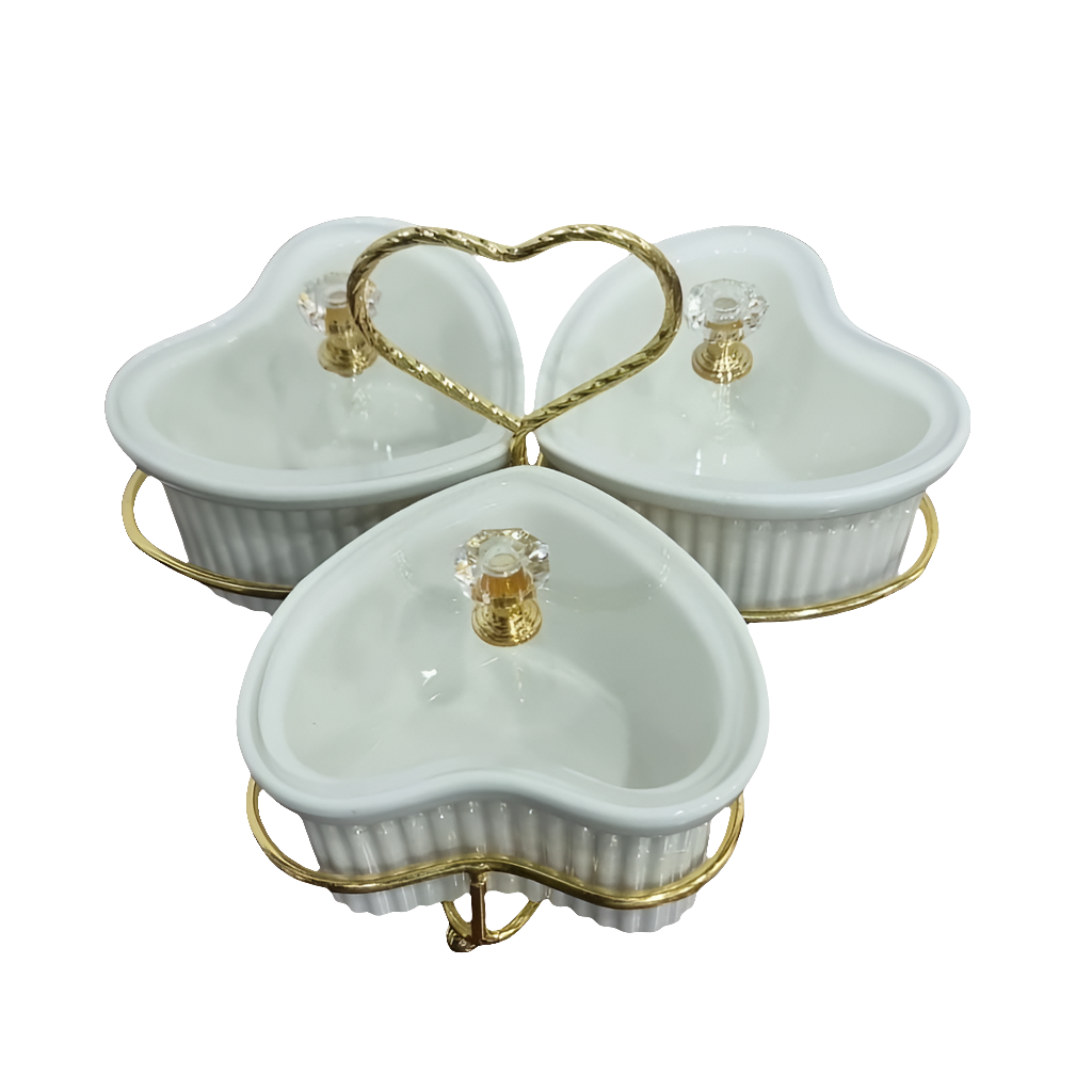 3pc Porcelain Bowl