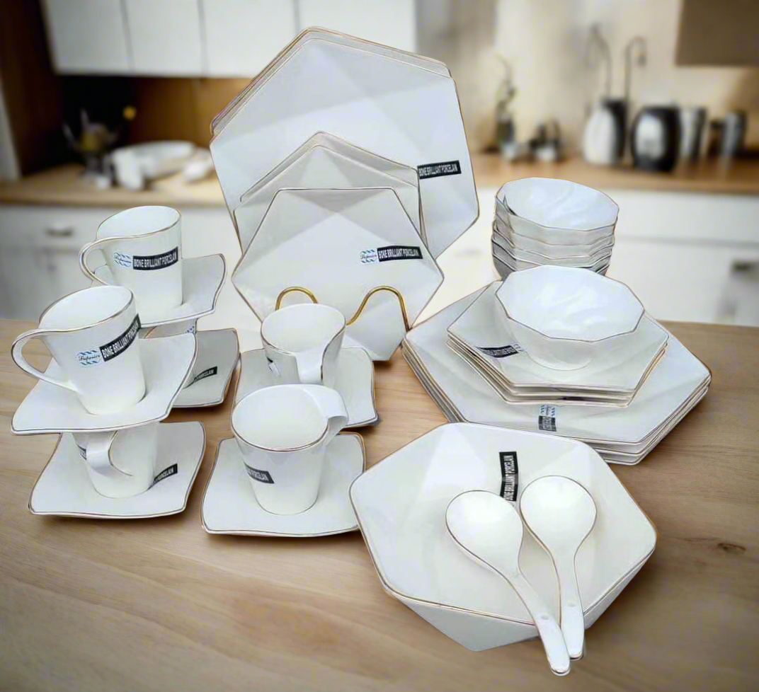 33pcs  Classy Dinner Plates set