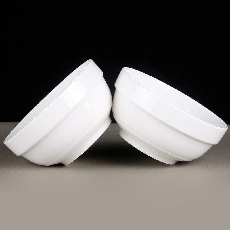 Ceramic Stackable Soup & Cereal Bowls Set of 6 – 4 Inch