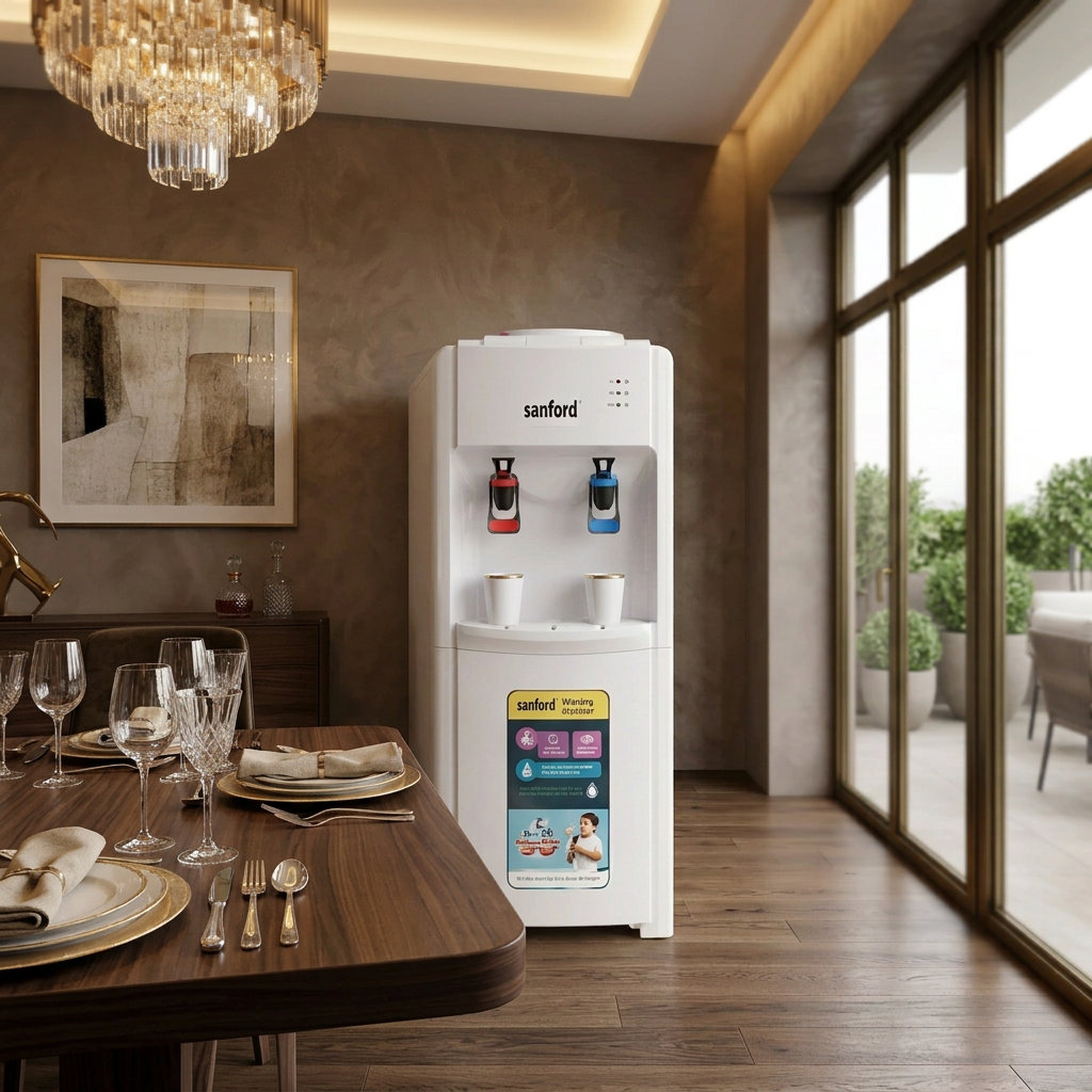 Sanford 2-Tap Top Loading Water Dispenser 520W SF1403WD