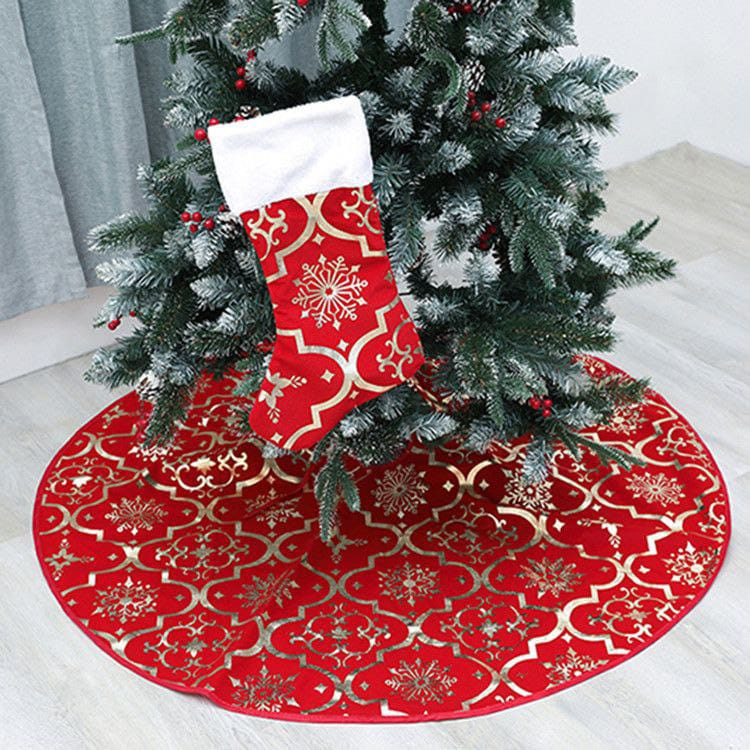 Christmas tree skirt and stockings set, red, available in Nairobi, Kenya