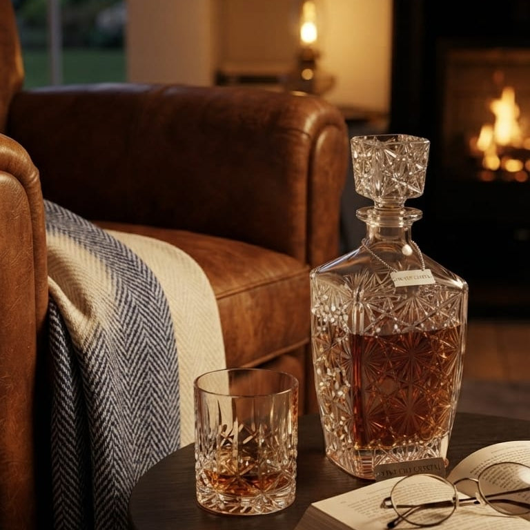 Gemelli Collections 850ml Square Glass Decanter, clear - available in Nairobi, Kenya