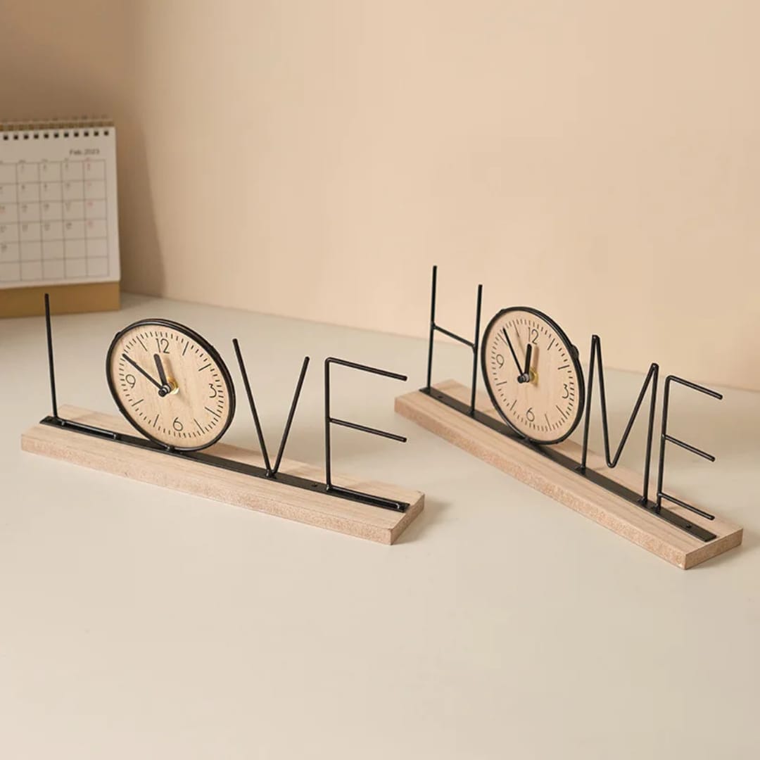 Decorative desktop clock for TV cabinet, living room, bedroom and office, available in Nairobi, Kenya
