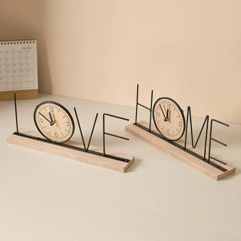 Decorative desktop clock for TV cabinet, living room, bedroom and office, available in Nairobi, Kenya