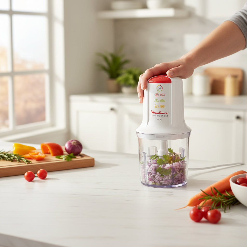 400W Mini Electric Chopper AT711161 with 0.5L Capacity