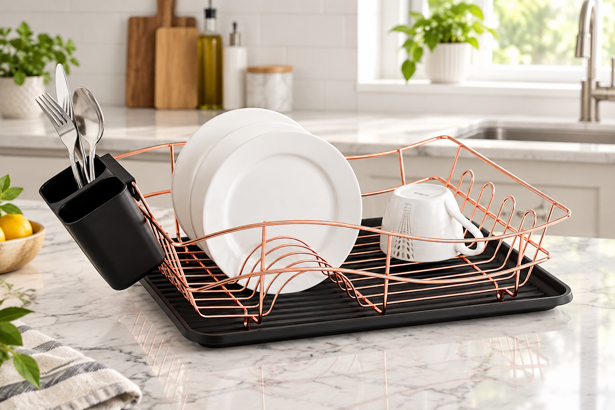 Minimalist Single-Layer Dish Rack