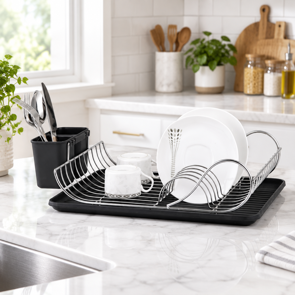 Minimalist Single-Layer Dish Rack