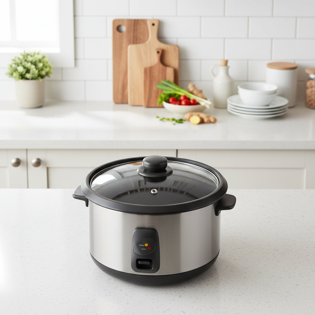 SENCOR 1000W 2.8L Rice Cooker – SRM2800SS