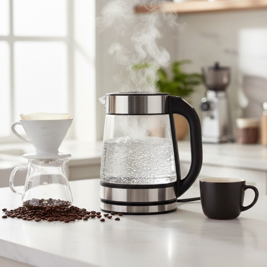 AENO EK1S smart electric kettle with tea programs and app control