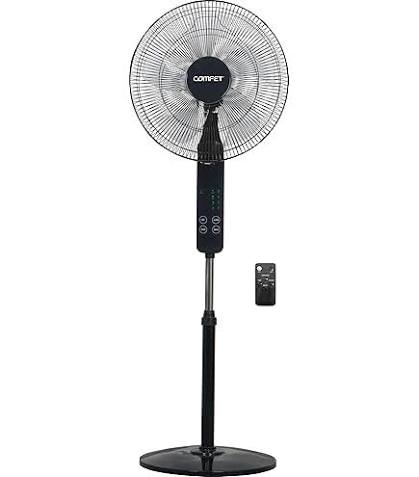 Sanford 16-Inch Metal Stand Fan with Remote Control and Aluminium Blades - SF945SFN