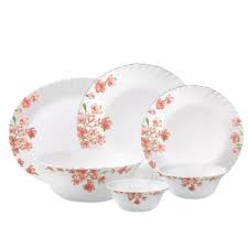 Luminarc Opal Timeless Elizabeth 12pc Dinner Set-V8892