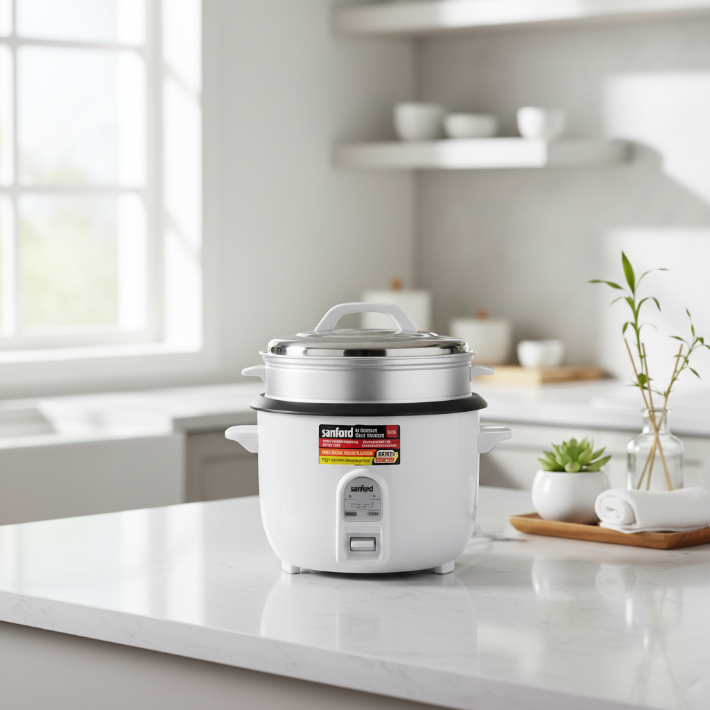 Gemelli Collections Sanford 4.2L rice cooker with non-stick inner pot SF2508RC