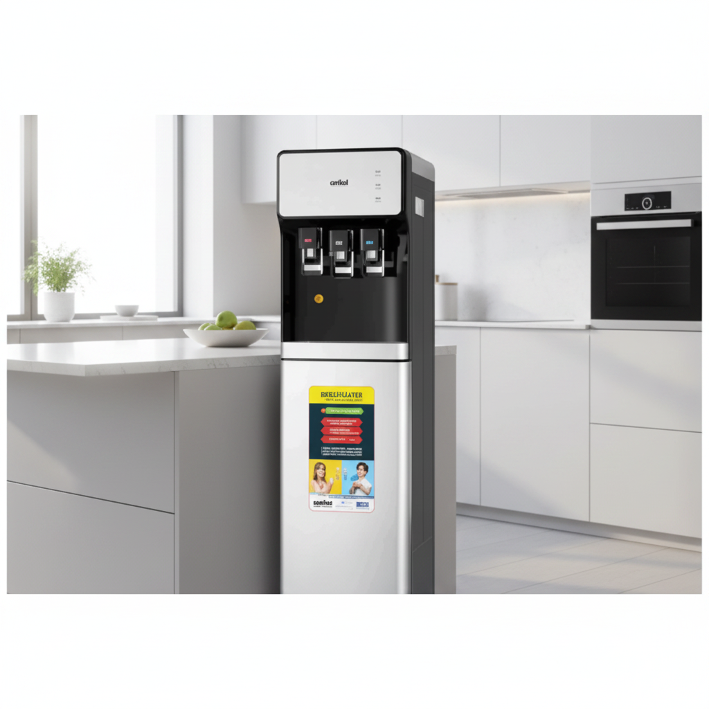 Sanford 3-Tap Water Dispenser with Stainless Steel Water Tank - SF1412WD