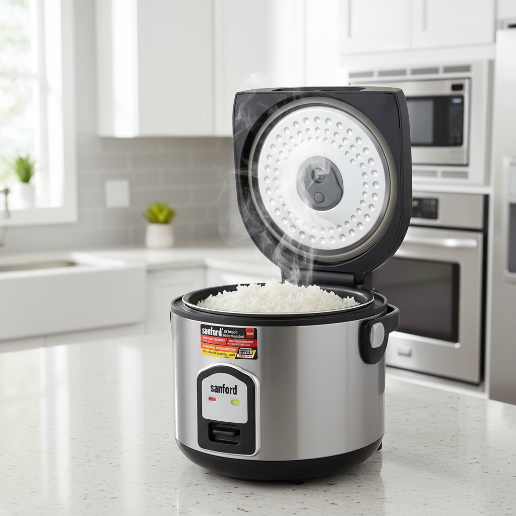 Sanford 2.8L Rice Cooker with Non-Stick Inner Pot - SF1196RC