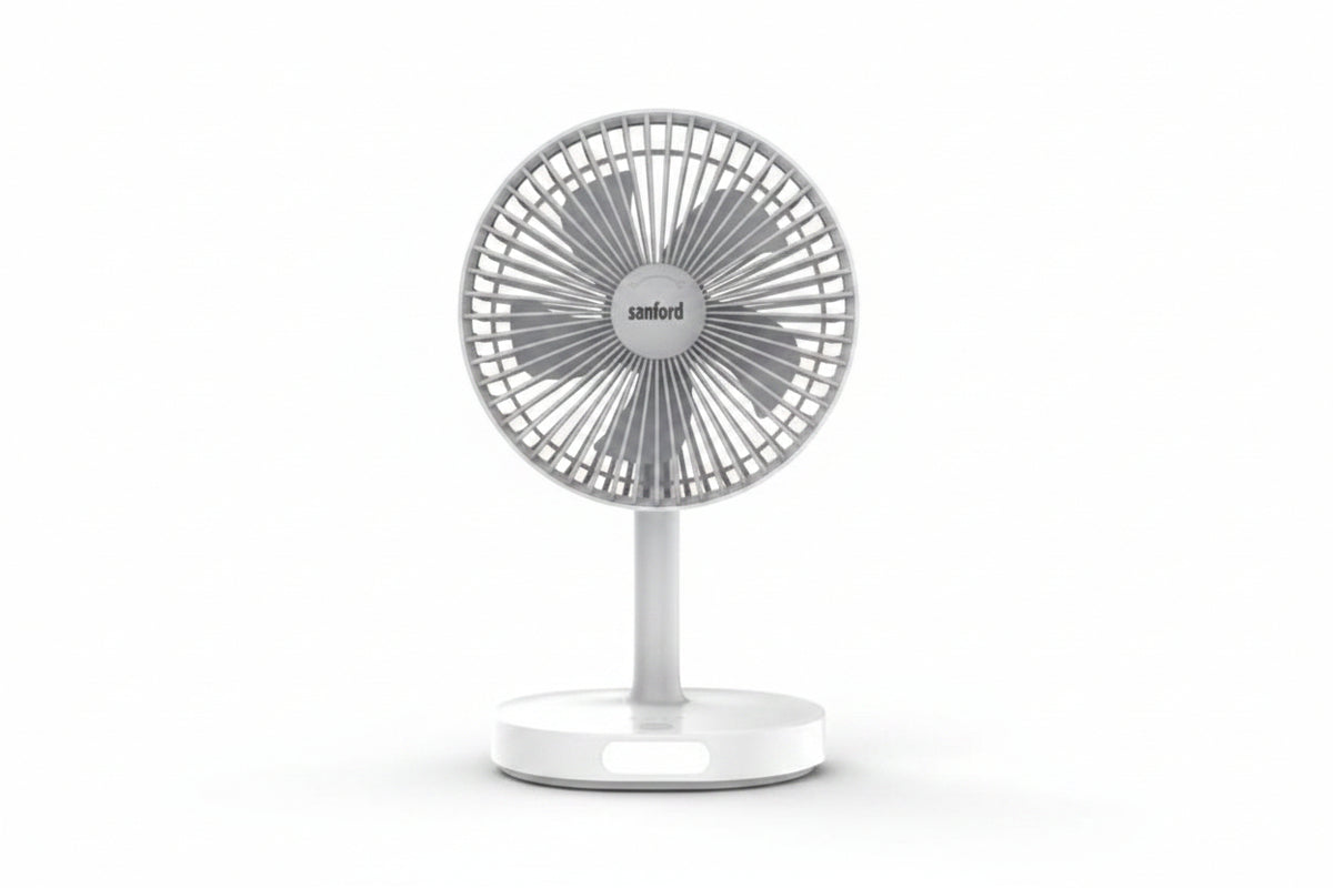 Sanford Rechargeable Multifunctional Table Fan with LED Light - SF6667MFN