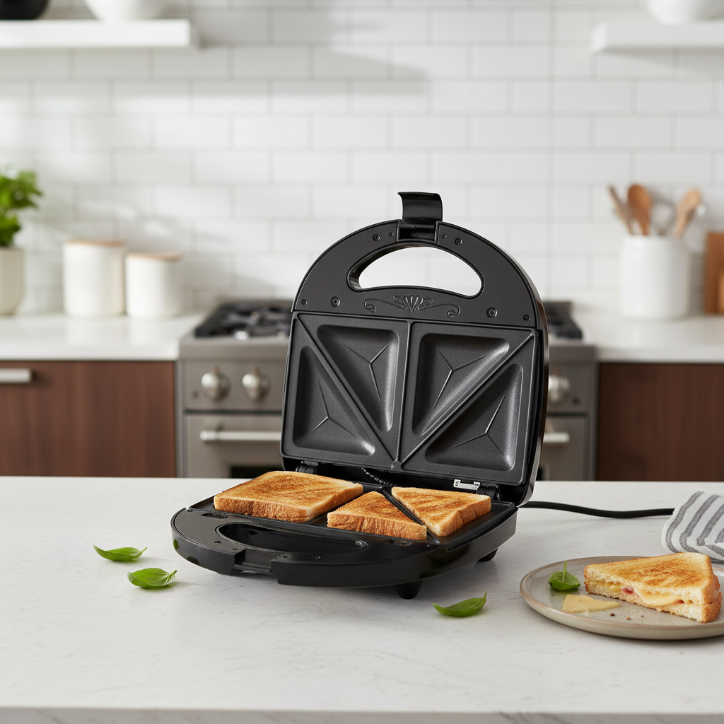 Gemelli Collections Sanford 3-in-1 multi toaster with detachable plates SF9955DMT
