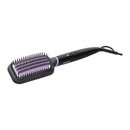 Philips ThermoProtect Heated Straightening Brush with Tourmaline Ceramic Coating BHH880/03