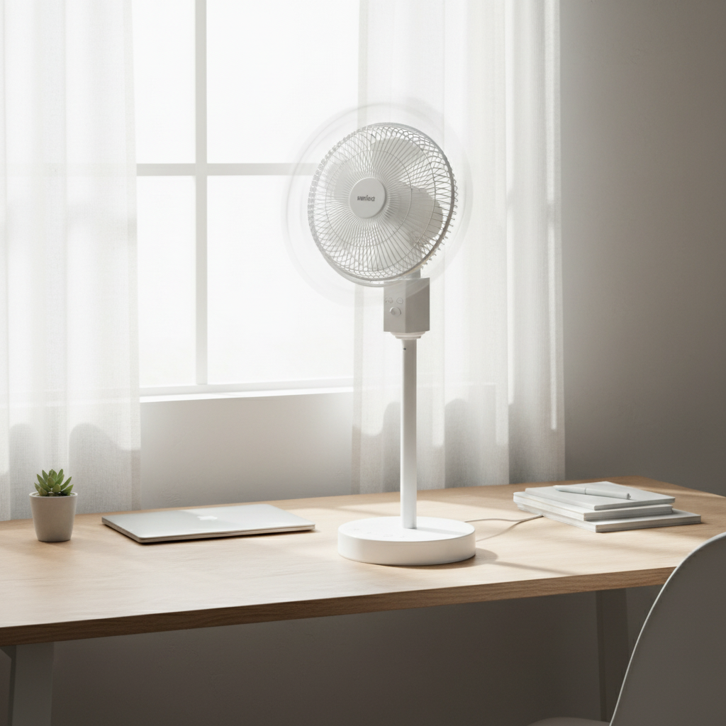 Gemelli Collections Sanford 10 inch rechargeable fan with Type-C charging SF6659RSFN