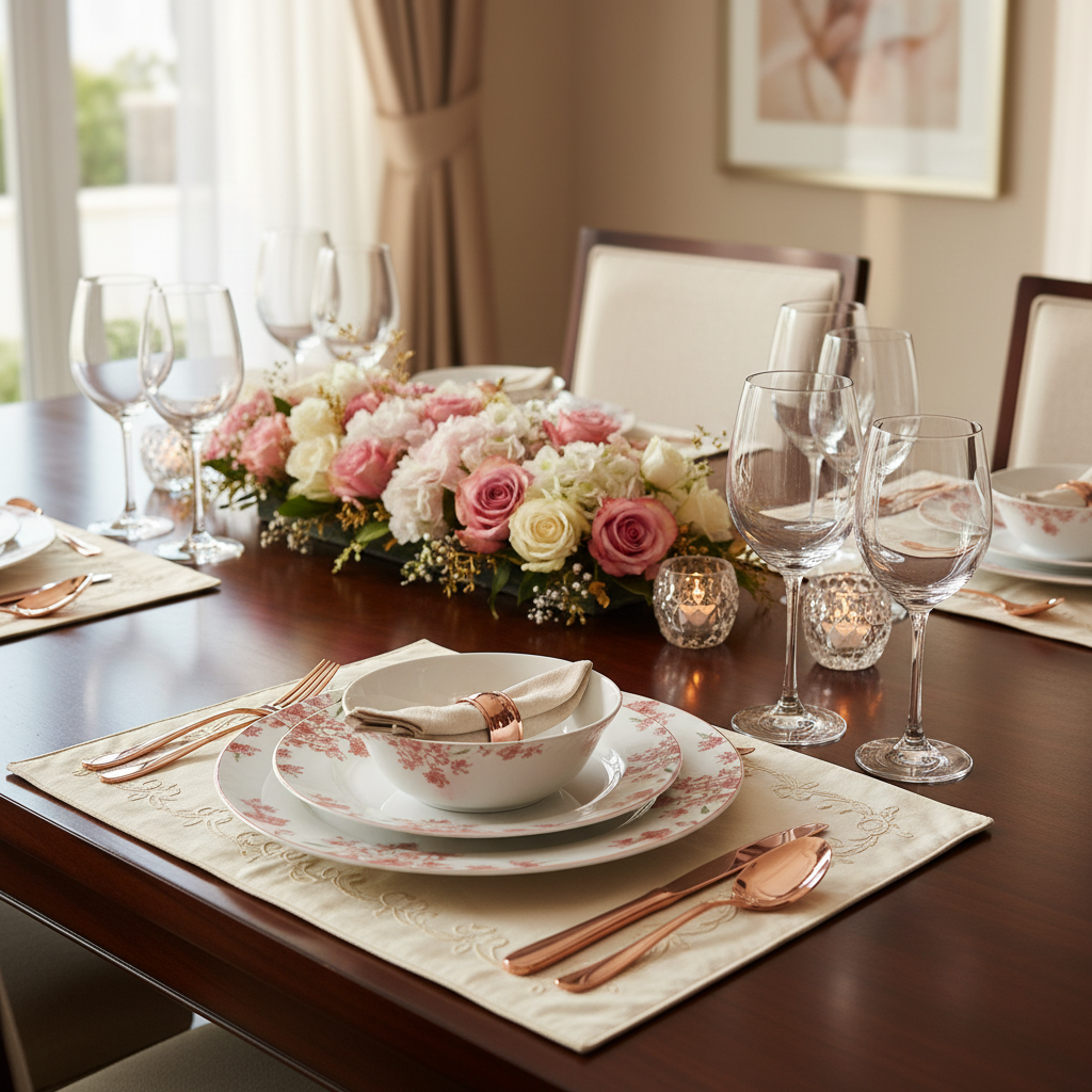 Luminarc Opal Timeless Elizabeth 12pc Dinner Set-V8892