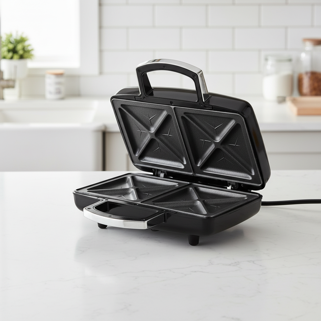 Gemelli Collections Sanford 4-slice sandwich toaster with non-stick coated plates SF9901ST