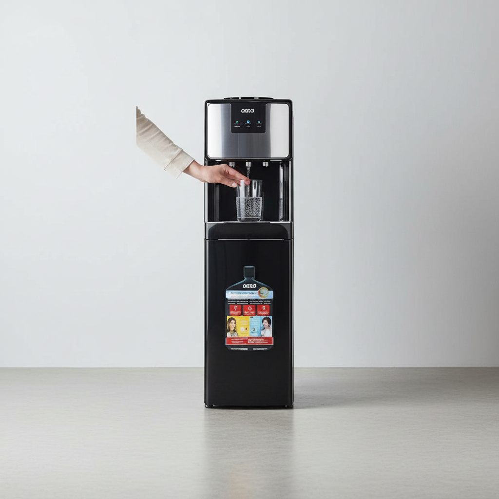 Gemelli Collections Sanford bottom-loading water dispenser with hot and cold water SF1408WD