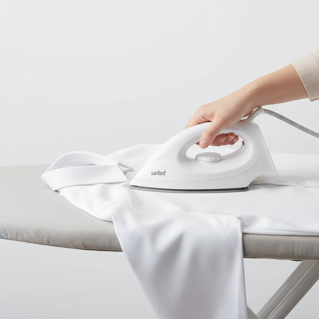 Gemelli Collections Sanford 1200W dry iron with non-stick coated soleplate SF23DI