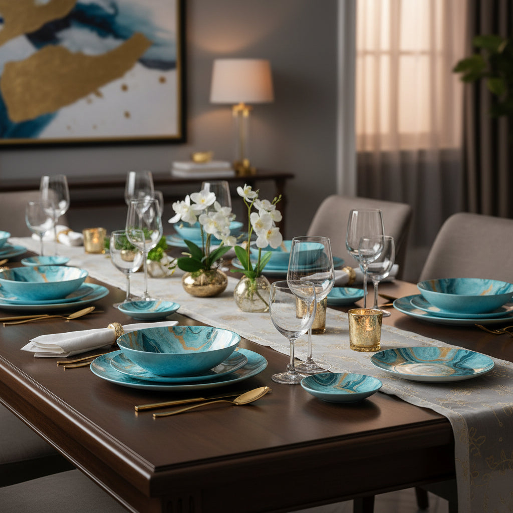 Luminarc simply Lambro 46pc Dinner set -V8587