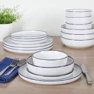 Ceramic Dinner Set 16 Piece and 24 Piece Options
