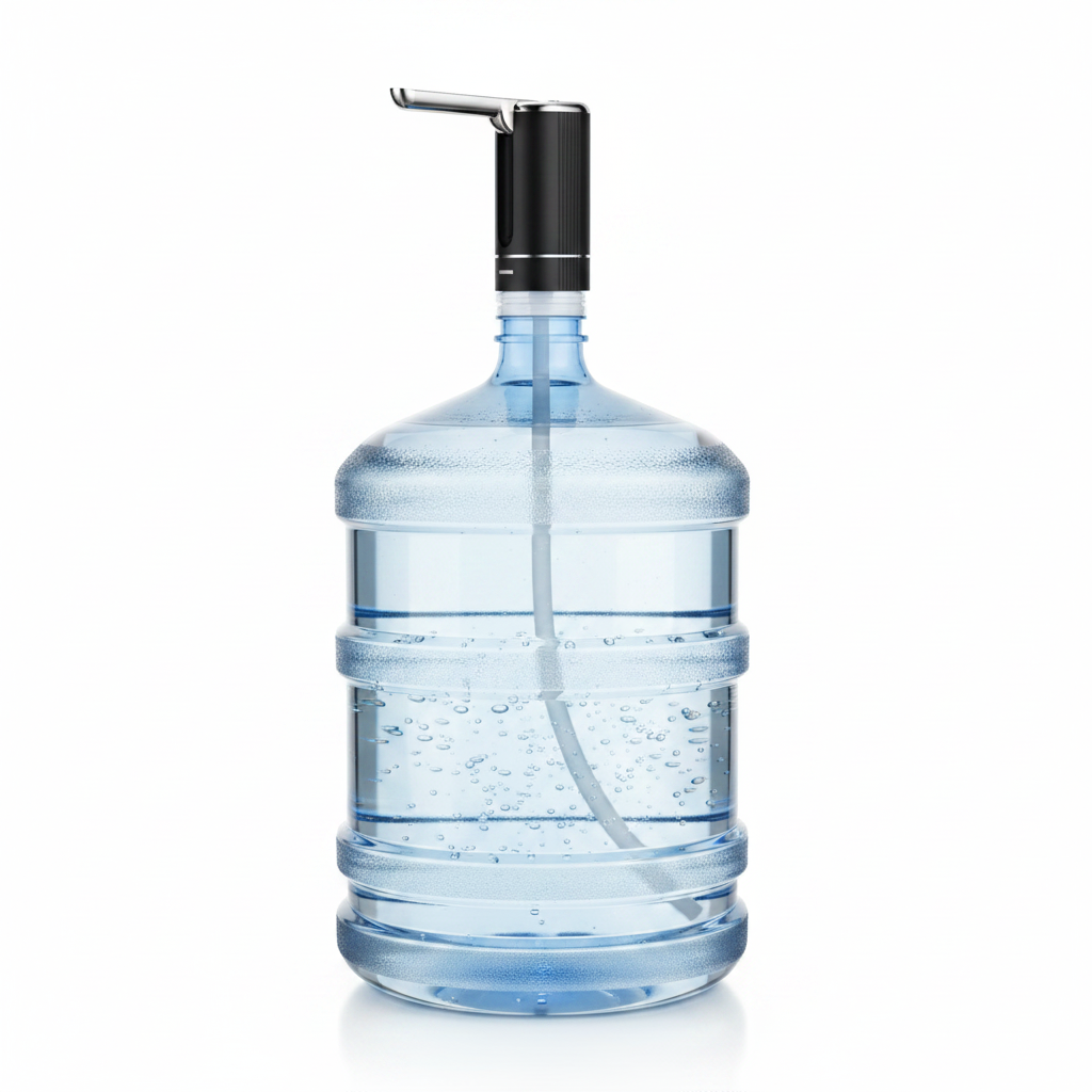 Gemelli Collections Sanford rechargeable water dispenser pump with USB charging and one-touch operation SF1801BWD
