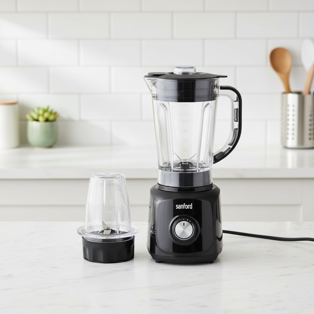 Gemelli Collections Sanford 2-in-1 blender with mill and 1.6L jar SF6839BR