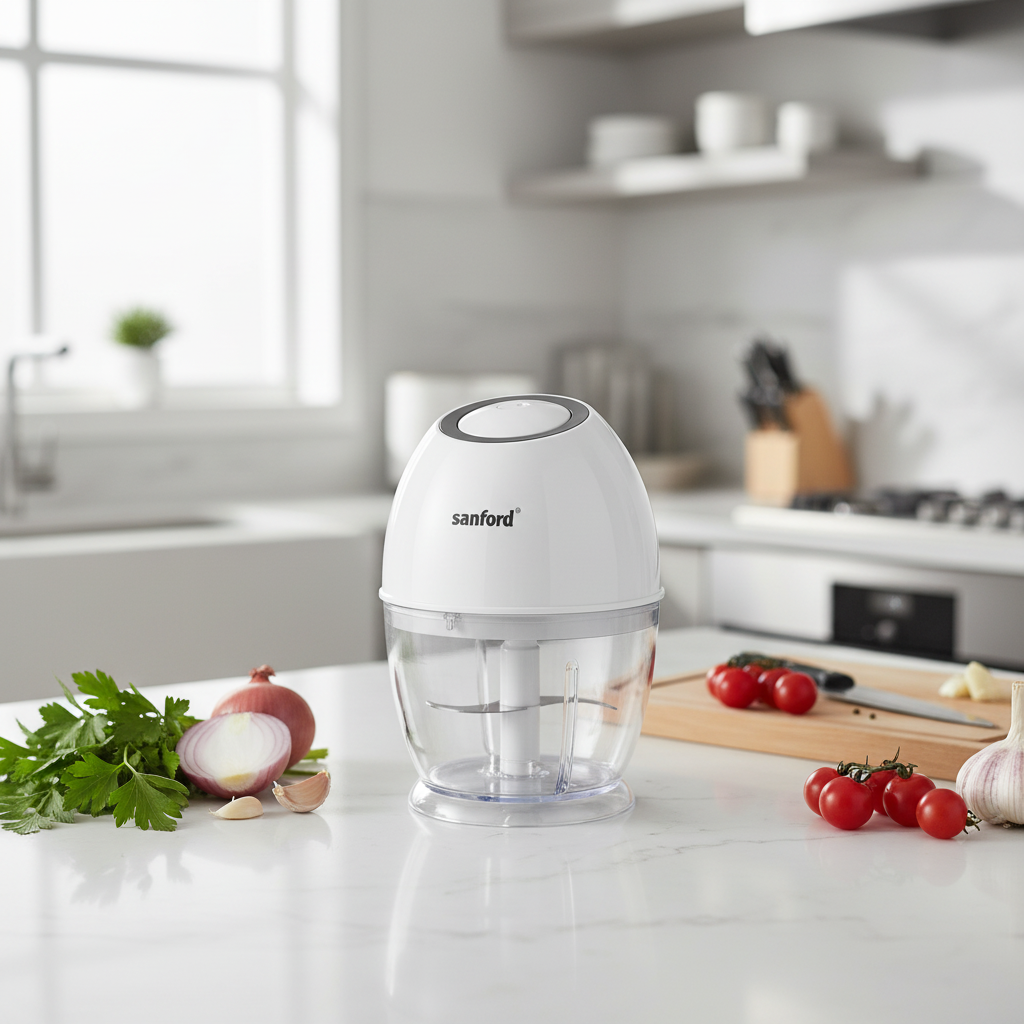 Gemelli Collections Sanford rechargeable food chopper with USB-C charging SF6814FP