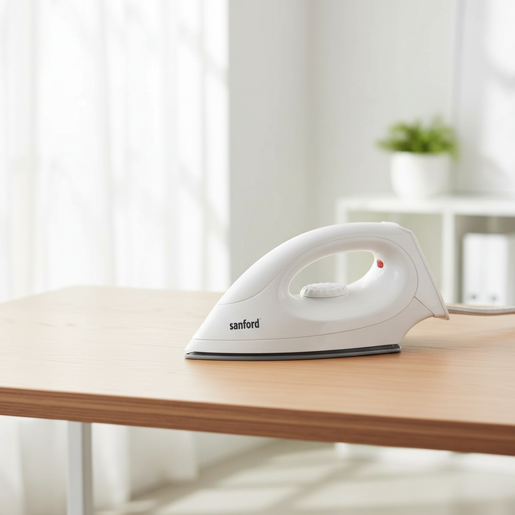 Sanford 1200W Dry Iron with Non-Stick Soleplate - SF23DI