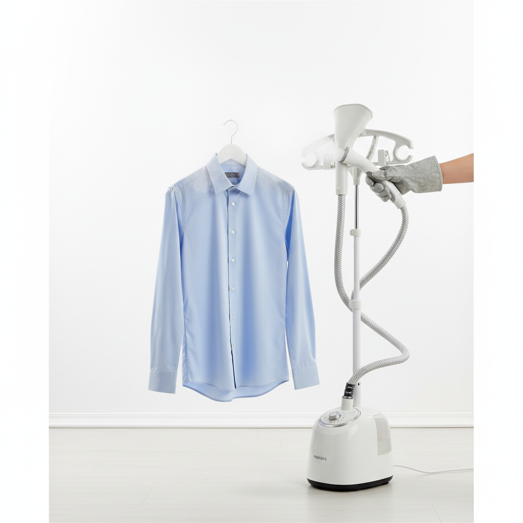 Gemelli Collections Sanford garment steamer with 1.5L water tank and quick heating SF2913GS