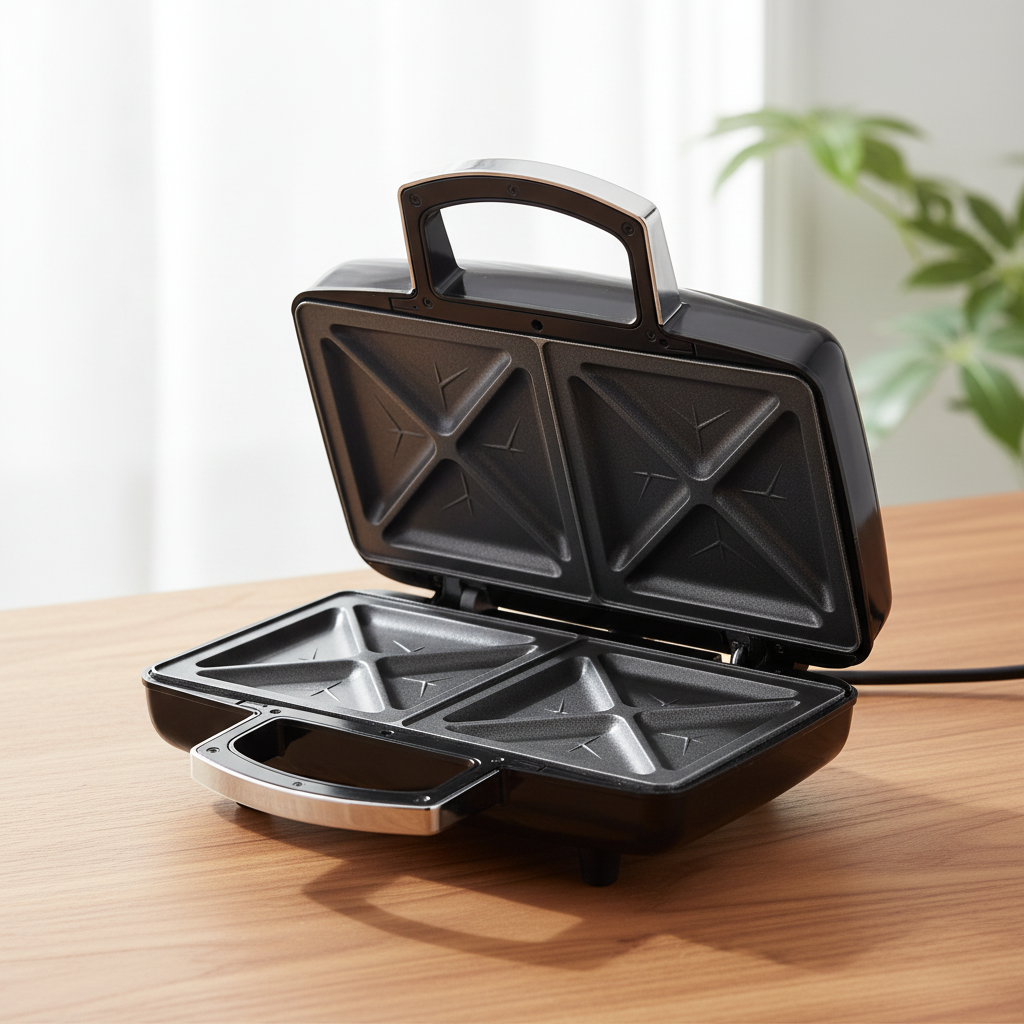Sanford 4-Slice Sandwich Toaster with Non-Stick Coated Plates - SF9901ST