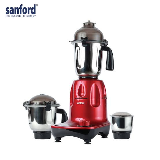 Sanford 3-in-1 Mixer Grinder with Three Stainless Steel Jars - SF5911GM-B
