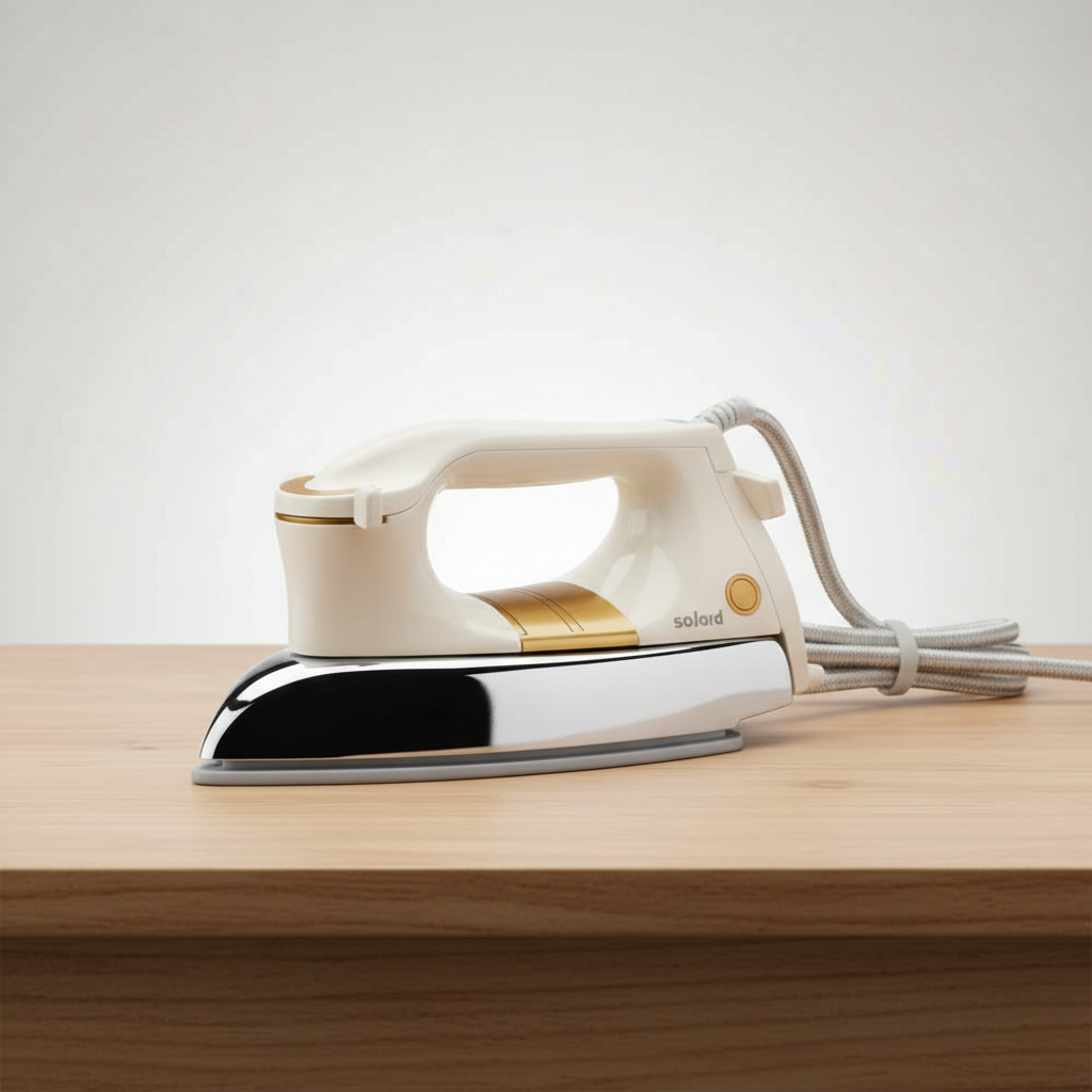 Sanford Deluxe Dry Iron with Golden Ceramic-Coated Sole Plate - SF20DI