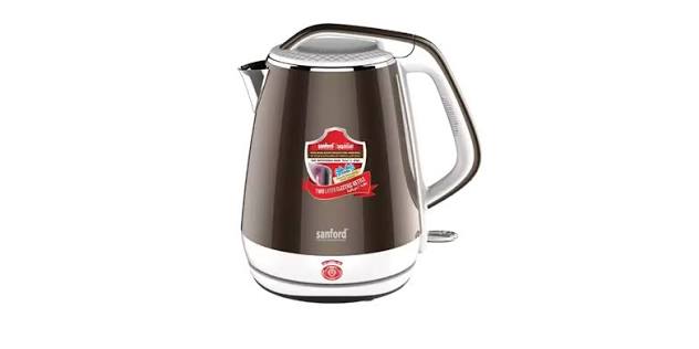 Sanford 1.7L Double-Layer Electric Kettle with Cool-Touch Body - SF3364EK