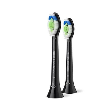 Philips Sonicare Optimal White Brush Heads 2 Pack Black HX6062/87