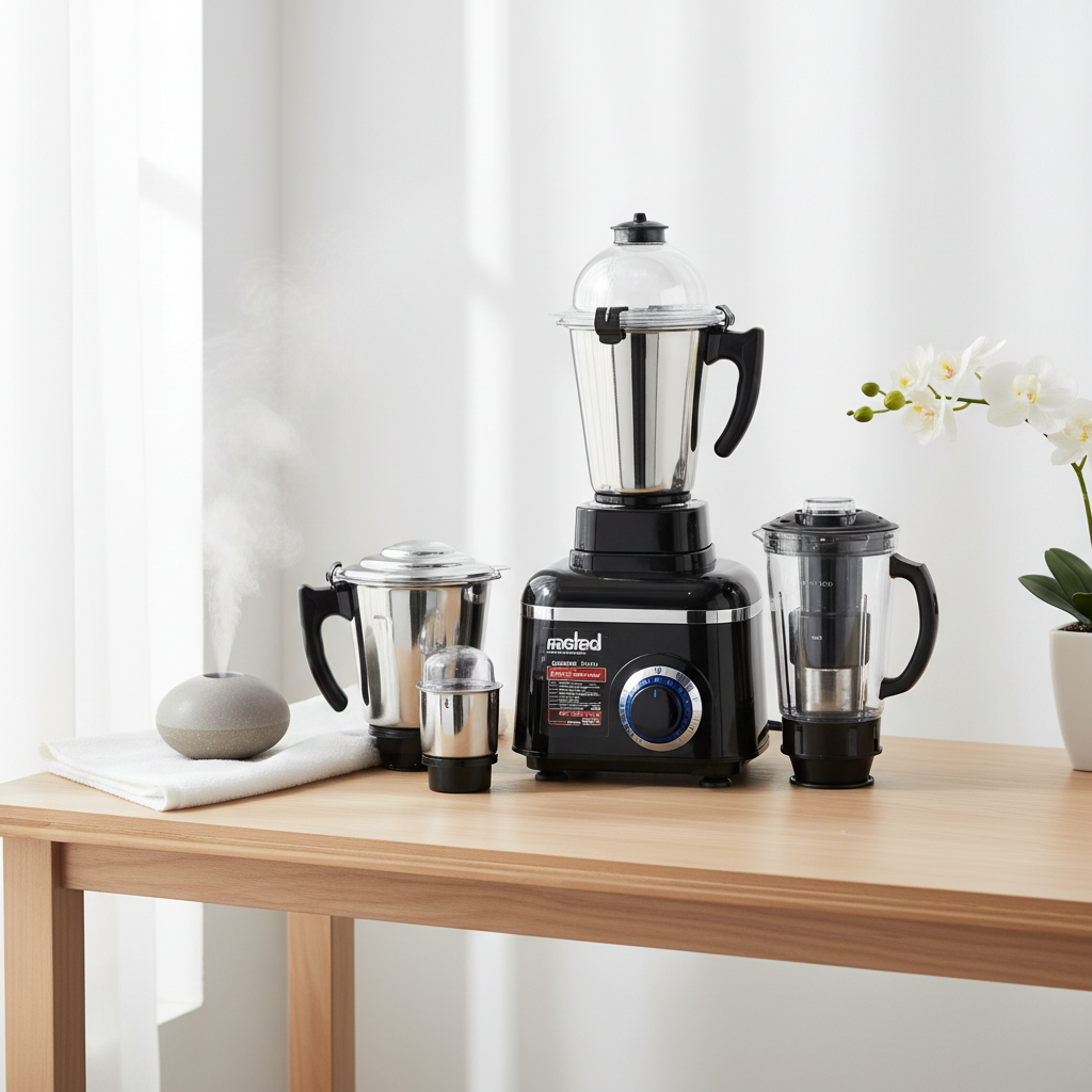 Sanford 5-in-1 Mixer Grinder with Stainless Steel Jars - SF5913GM-A