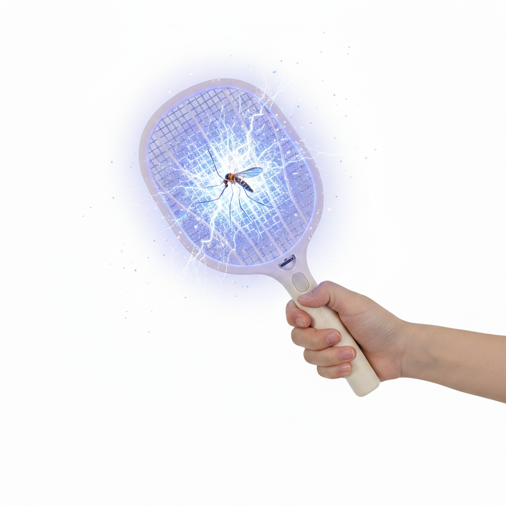 Sanford Rechargeable Mosquito Bat with LED Light - SF638MK