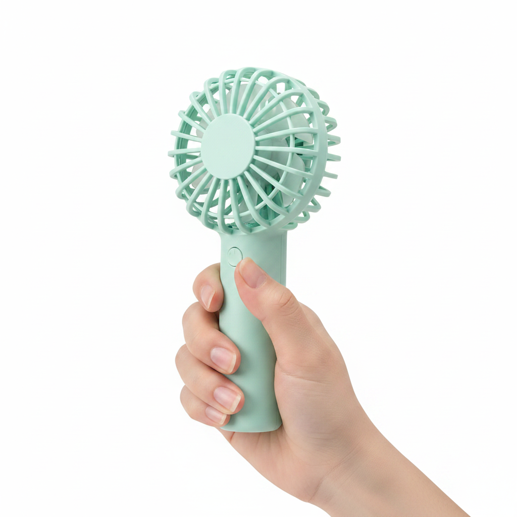Sanford Rechargeable Hand Fan with USB Type-C Charging - SF935HFN-A