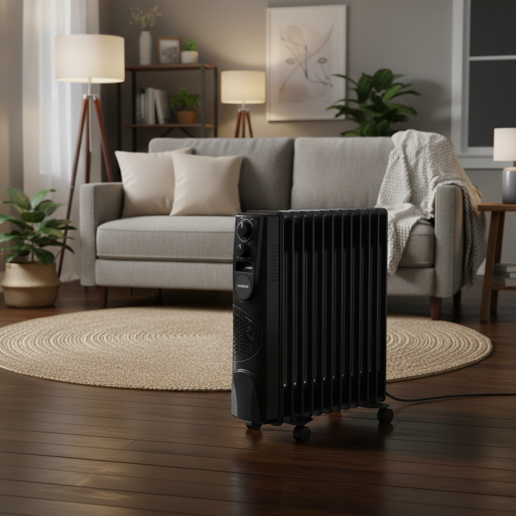 Gemelli Collections Sanford 11-fin oil heater with turbo fan function SF1211OH