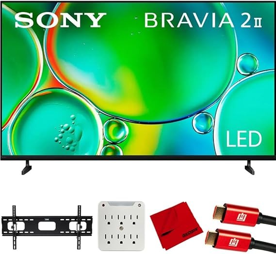 75-Inch Sony BRAVIA 2 4K HDR LED Google TV 75S20