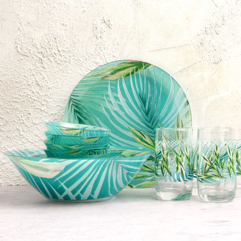 Luminarc Simply Crazifolia 46-Piece Dinner Set – Q1820