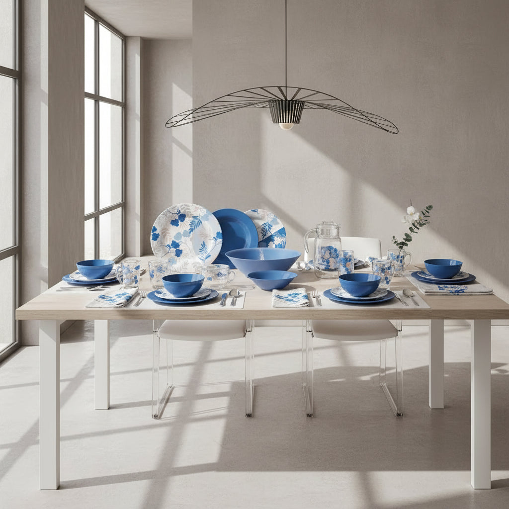 Luminarc Floral Mix 46pcs Dinner set -V4739