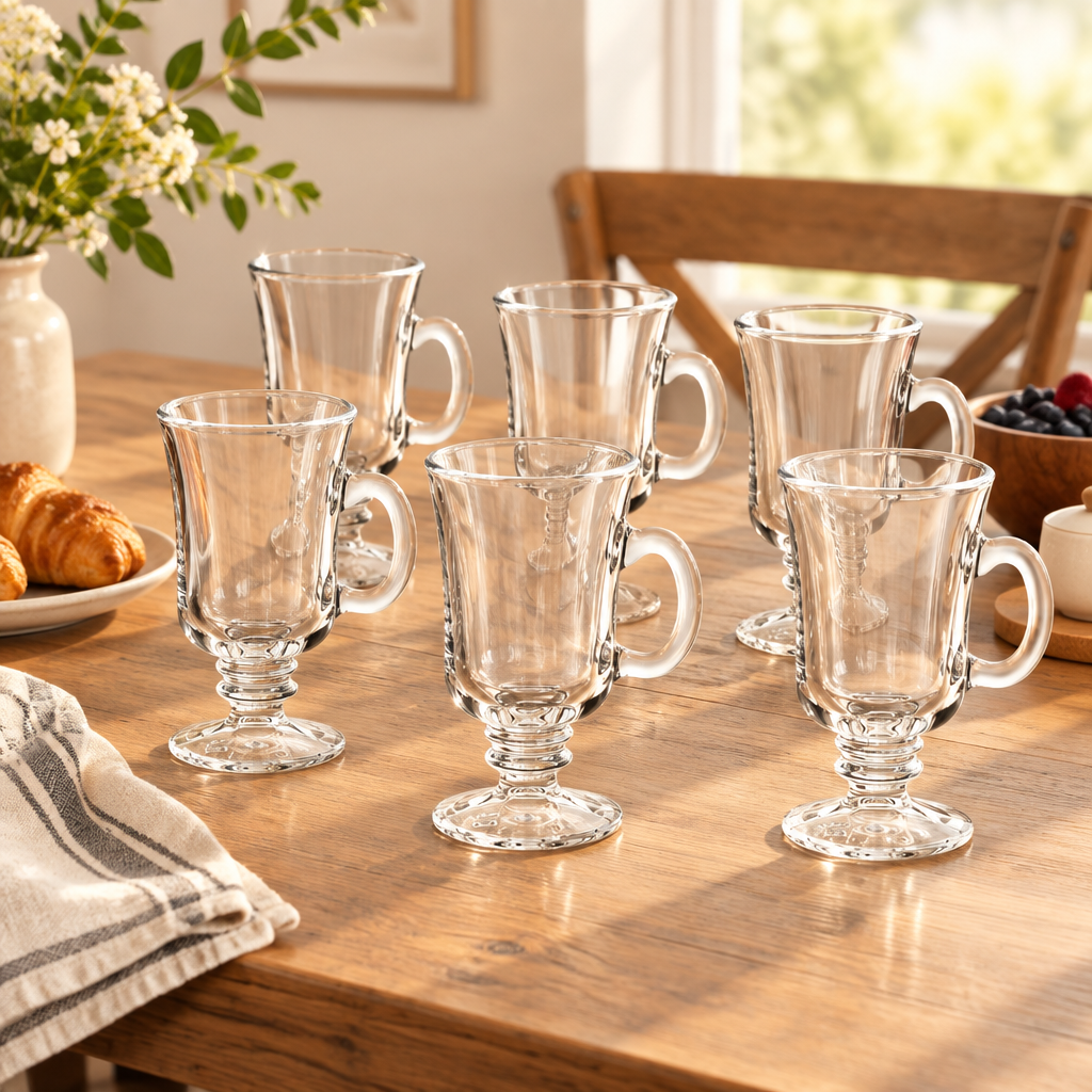 250ml Irish Coffee Mug Set of 6