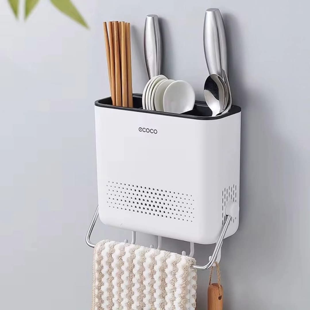 Multi-functional plastic kitchen cutlery storage rack drainer, available in Nairobi, Kenya