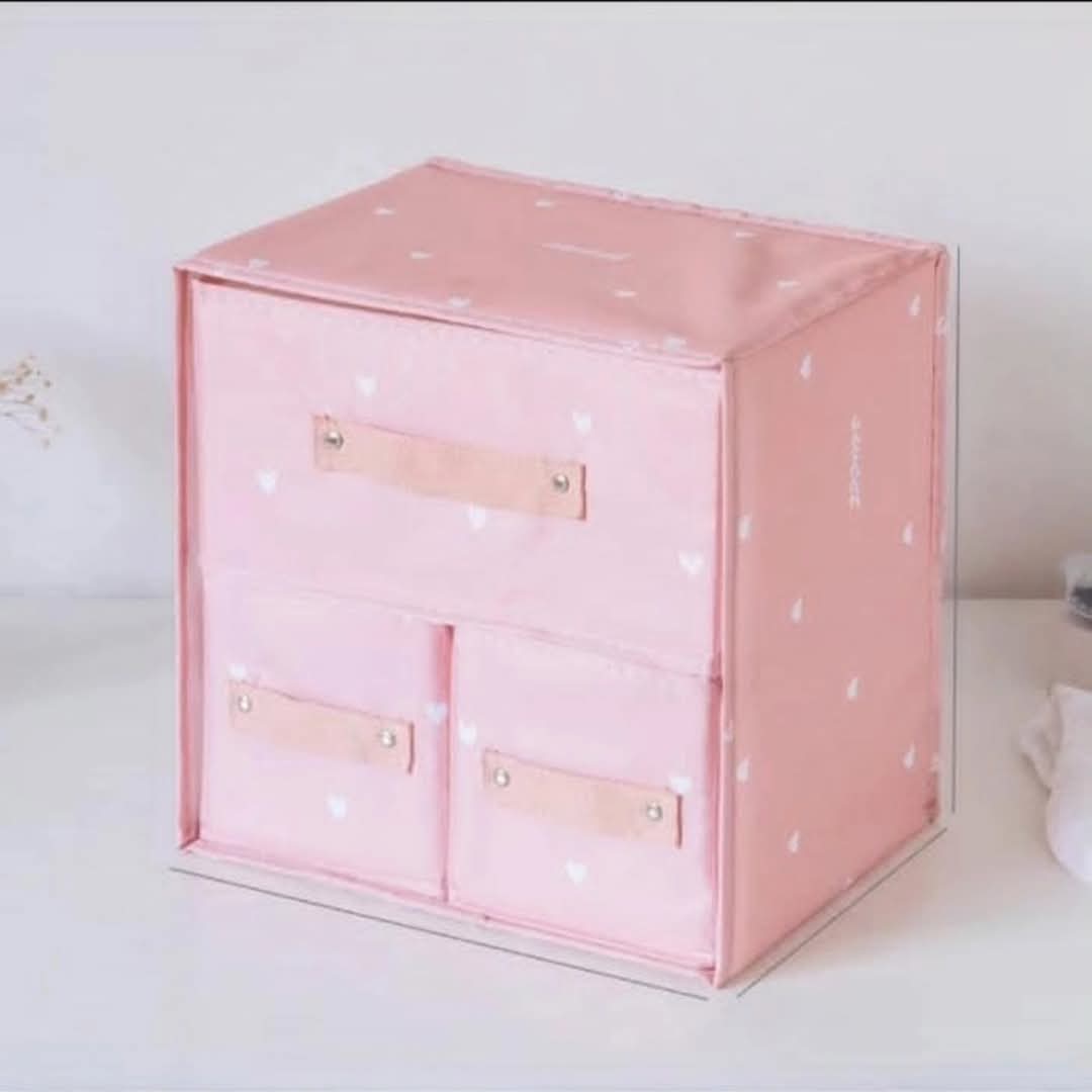 Oxford fabric undergarment storage box, pink, available in Nairobi, Kenya