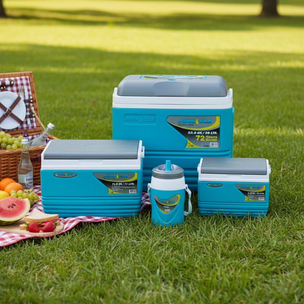 4 Piece Pinnacle Primero 32L +11L+4.5L Pluto & 2.5L Insulated Storage Cooler Box Set TPX7003