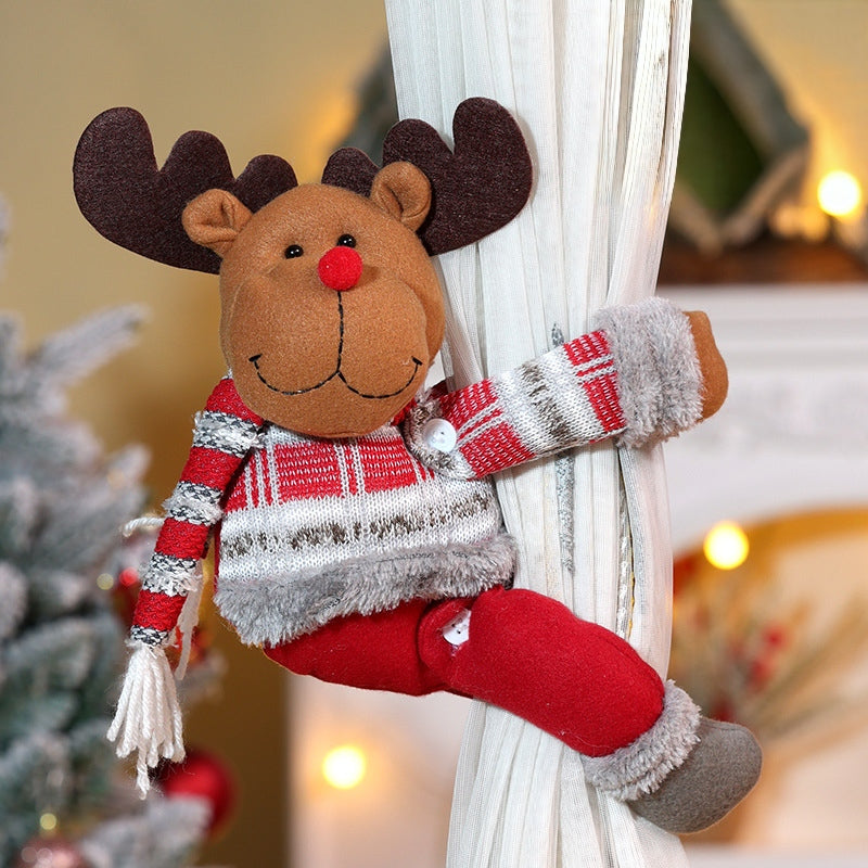 Reindeer Variant: Cute reindeer Christmas curtain buckle, available in Nairobi, Kenya